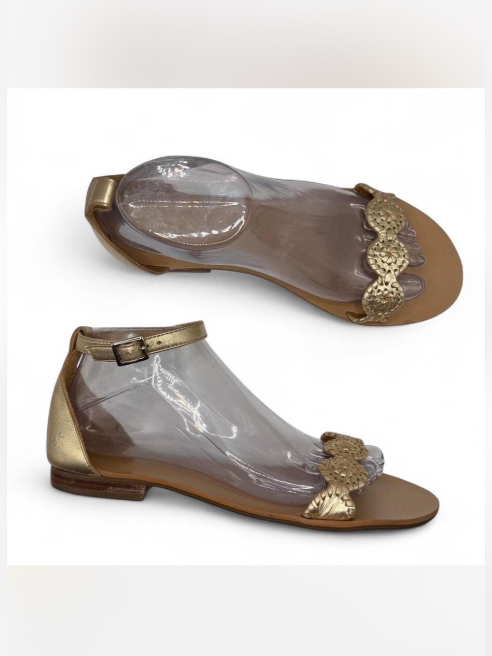 Jack Rogers Womens Ankle Strap Flat Sandals